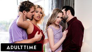 Partner-Swap endet mit geilem Gruppensex für Scarlett